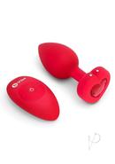 B-vibe Vibrating Heart Shape Jewel Rechargeable Silicone...
